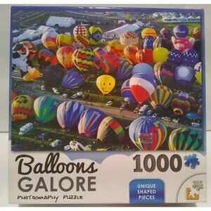 Balloons Galore 1000 PC Puzzle Photography Puzzle Unique Shaped Pieces 10+